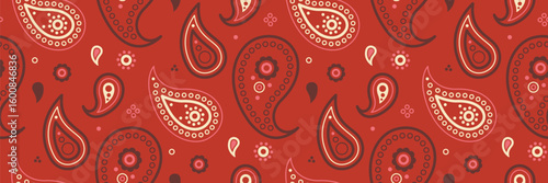 Paisley complexity to sketching damask. Buta romance on graphic pattern. Contemporary petal on fashionable vector.