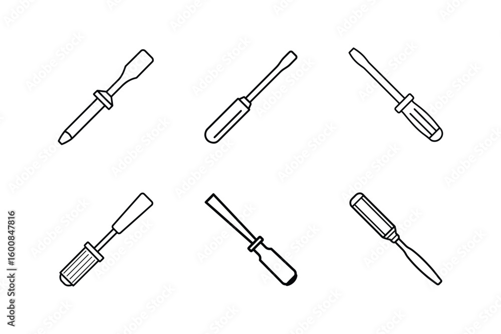 wood chisel icon line art vector illustration wood chisel icon line art vector illustration