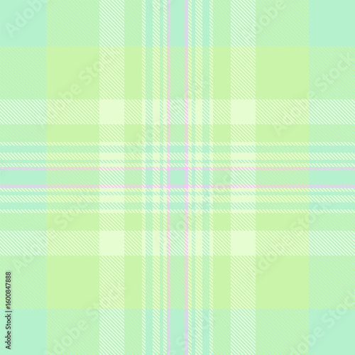 Fényképezés Soft pastel plaid pattern in springlike hues