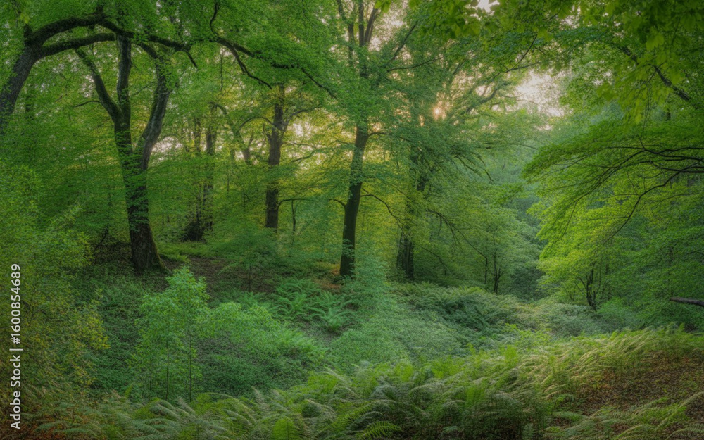 Obraz premium path in the forest