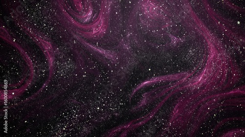Abstract Pink And Purple Space Background