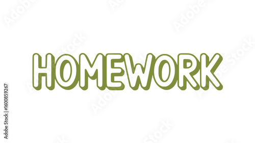 Homework.