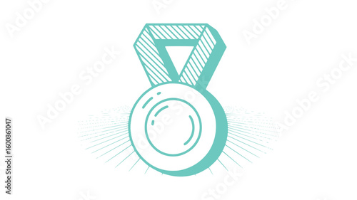 Award Medal Icon.
