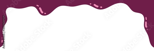 melting purple ice cream. melted purple paint. abstract wavy purple background. grape candy background. cute grape gummy background. 