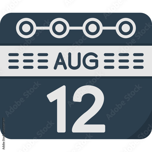 August 12 Icon