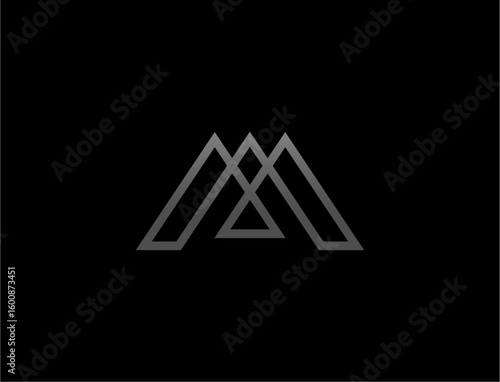 Abstract geometric logo design