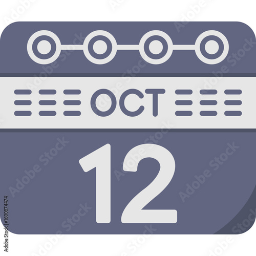 October 12 Icon