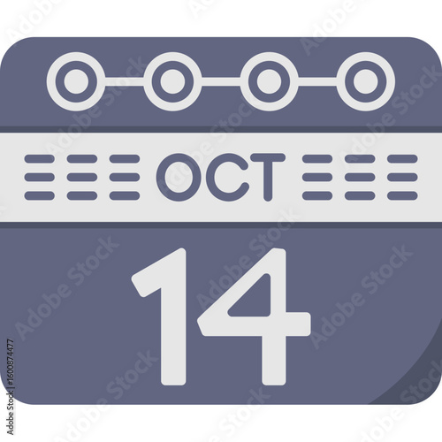 October 14 Icon