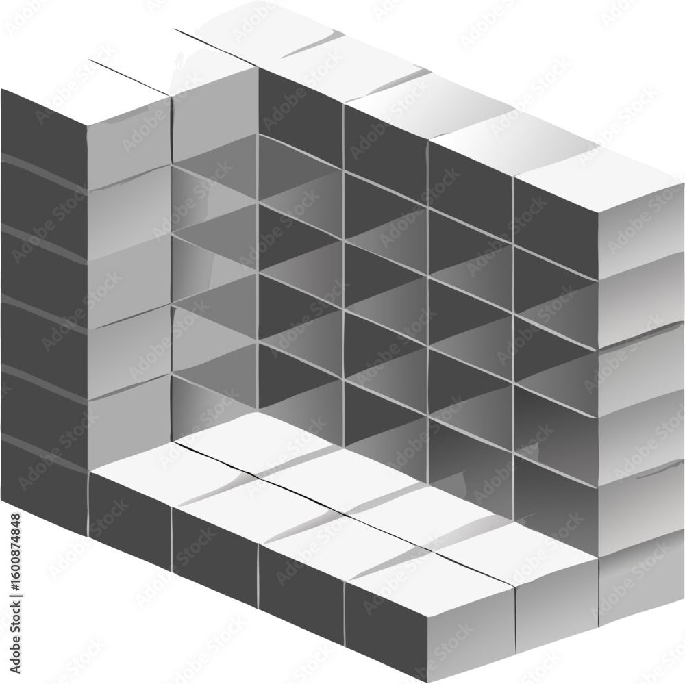 abstract 3d cubes abstract 3d cubes