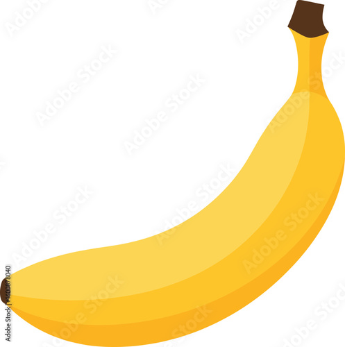 Healthy Fresh Banana Icon Vector Design