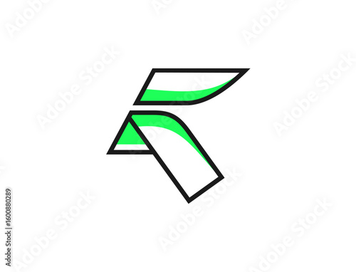 Free Download Abstract letter f logo design - GFXLoad