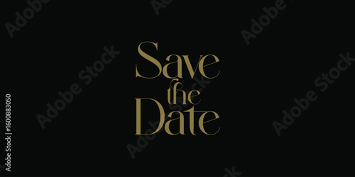save the date vector ideas, calligraphy wedding invitation card font logo	
