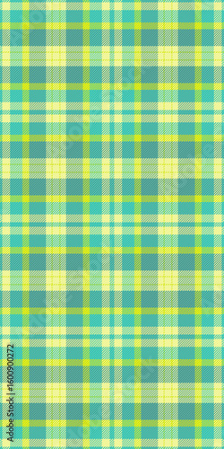 Popular background pattern tartan, celebrate fabric texture check. Scenery textile plaid seamless vector in teal and lime colors.