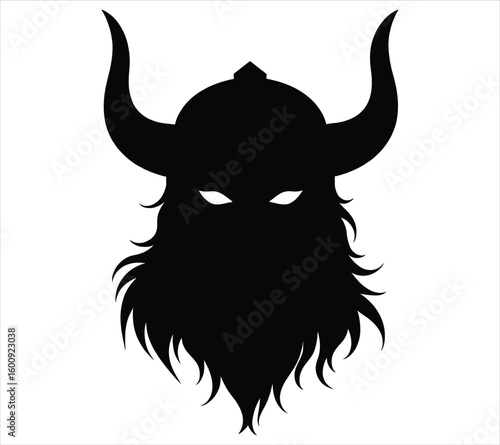 Scary Skull with Crossed Swords – Vector