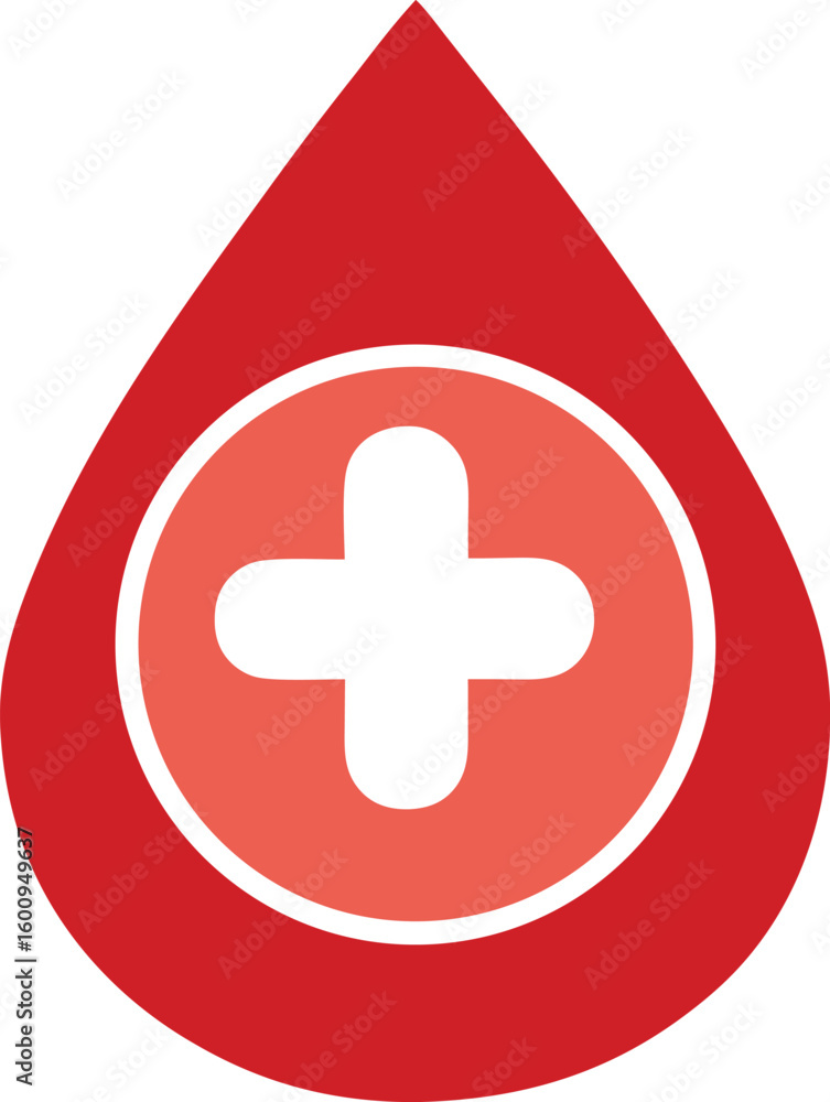 Fototapeta premium Diabetic Health App Symbol Vector Design for Healthcare Applications