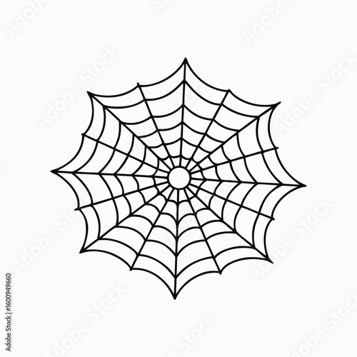 cobweb or spider web vector, illustration