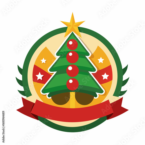 Collection of Holiday Christmas Labels