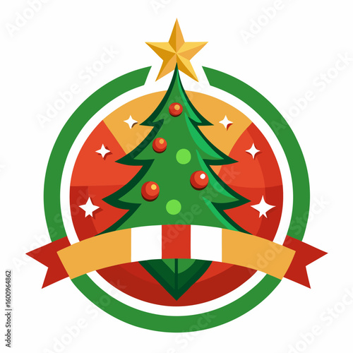 Collection of Holiday Christmas Labels