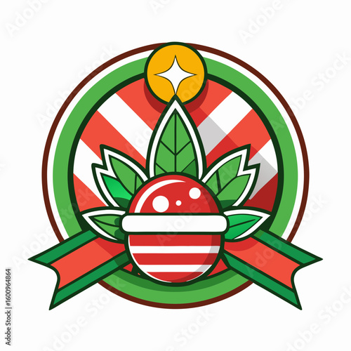 Collection of Holiday Christmas Labels