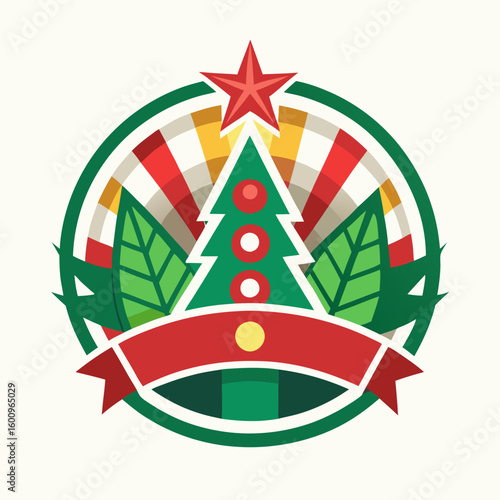Collection of Holiday Christmas Labels