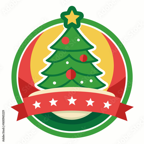 Collection of Holiday Christmas Labels