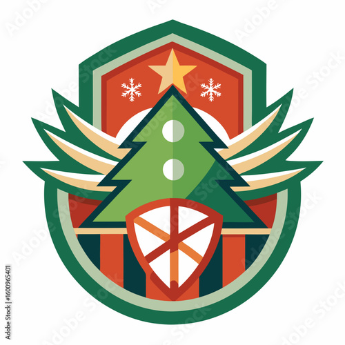 Collection of Holiday Christmas Labels