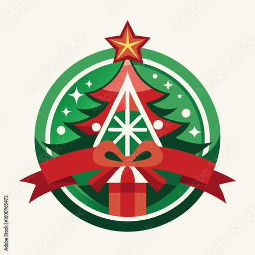 Collection of Holiday Christmas Labels