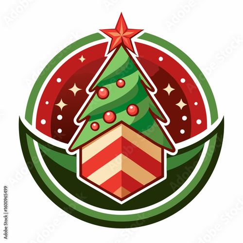 Collection of Holiday Christmas Labels