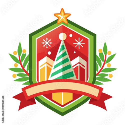 Collection of Holiday Christmas Labels