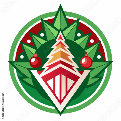 Collection of Holiday Christmas Labels