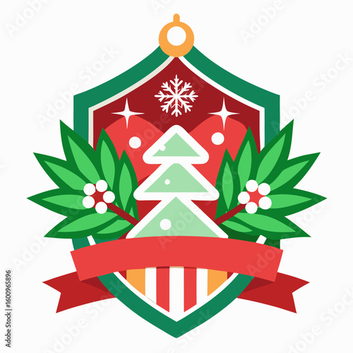 Collection of Holiday Christmas Labels
