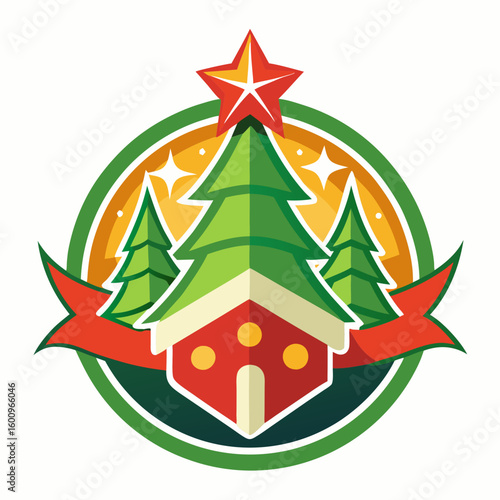 Collection of Holiday Christmas Labels
