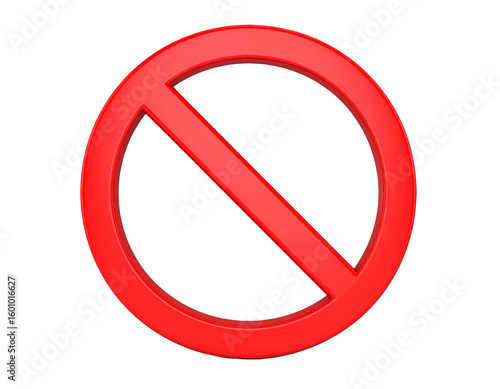 no allowed sign