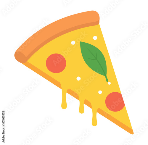 Kawałek pizzy ilustracja
