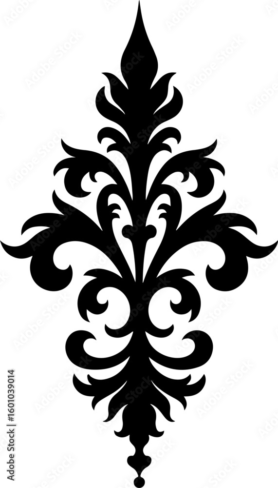 Obraz premium Vintage Ornamental Flourish Vector Set