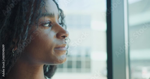 Contemplative Moments by the Window A perfect scene to indulge in introspection and inspiration