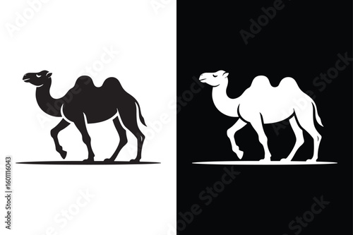 Camel icon isolated vector icon illustration on white background.