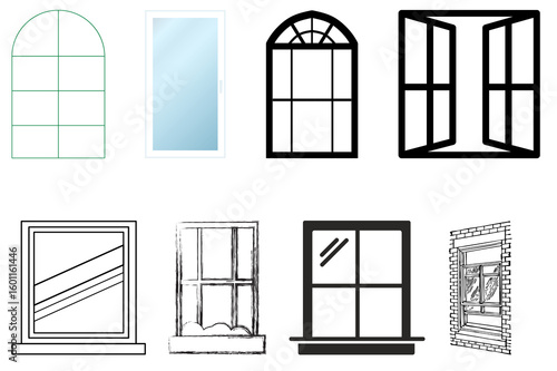 Modern Window Frame Styles   Arch  Pane  Minimalist Designs