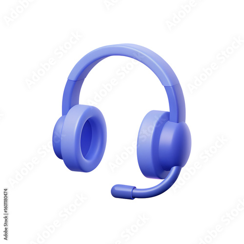 Helpdesk call center customer service icon chat phone contact bubble social media on isolated background. Support consultant talk concept. minimal cartoon cute smooth. 3d render illustration