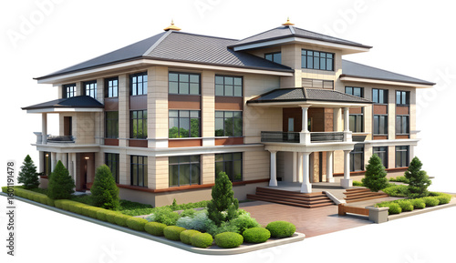 house on the beach isolated on white background. PNG Transparent file type with high definition quality And vibrant color grading Available.