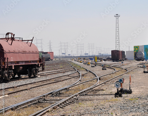 Freight Yard tracks and switches