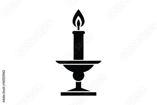 candlestick vector icon