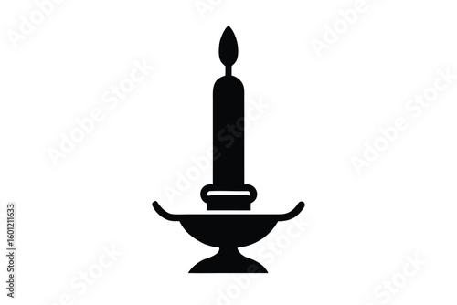 candlestick vector icon