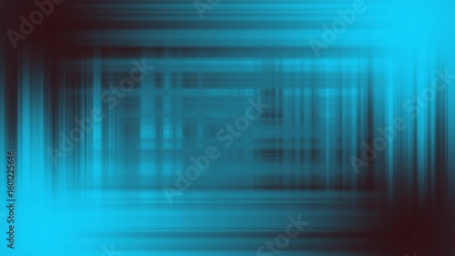 A futuristic abstract blue background with vertical and horizontal light streaks forming a digital grid-like effect.