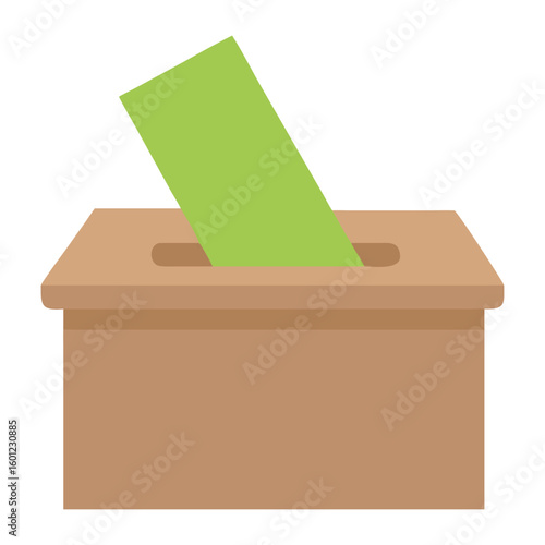 Ballot Box Illustration Voting Election Democracy Political Choice