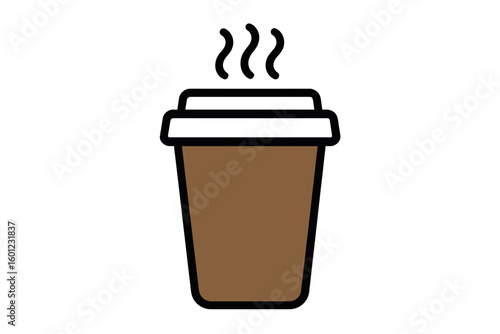 Vector Illustration of Coffee Cup Icon