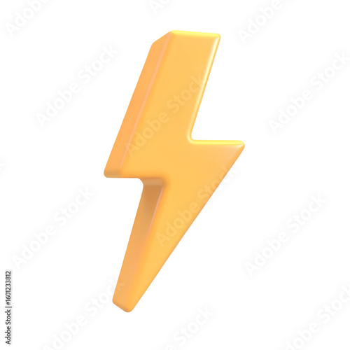 Free Download 3d yellow lightning delivery speed concept flash sale promotion - GFXLoad