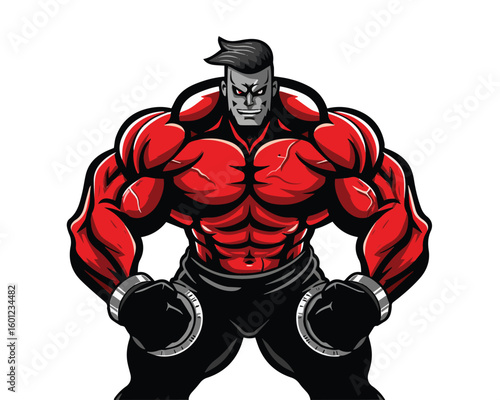 illustration of a boxer