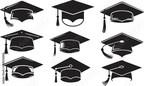 graduation cap icons