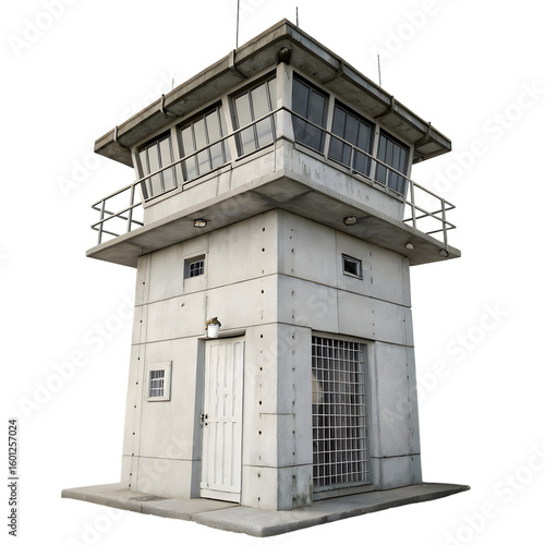 Concrete Guard Tower: Security Structure Design